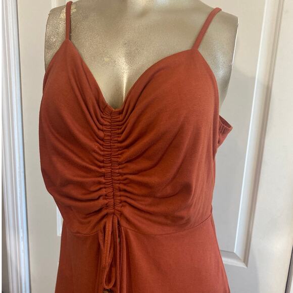 Korleyya Dress Women Size XL Sundress Boho Retro 80S Style Strappy - Picture 2 of 7
